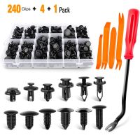 240PCS Car Bumper Fixing Clip Automotive Plastic Rivet Fasteners Retainer Kit Universal Door Trim Fender Clip Repair Tools