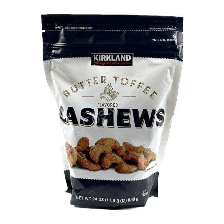 ☂Kirkland Signature Butter Toffee Cashews Nuts 680grams Lazada PH