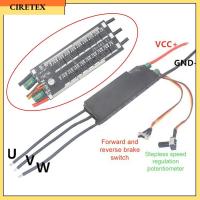 CIRETEX DC 6-24โวลต์ ไดร์เวอร์มอเตอร์ brushless 3เฟส 1000W BLDC ตัวควบคุมบลู DC ESC ของใหม่ โพเทนชิออมิเตอร์ แผงขับเคลื่อนมอเตอร์ DC แบบไม่มีช่องสัญญาณ เครื่องมือไฟฟ้ากำลัง