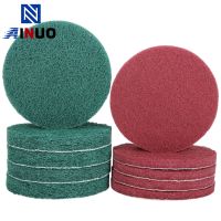 2/3/4 Inch Scrub Pad Powerful Cleaning Brush For Electric Drill Grinding Brush Tile Polishing Pad Household Cleaning Tools 5pcs