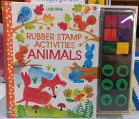 Usborne Rubber Stamp Activities หนังสือกิจกรรมพิมพ์ตรายาง