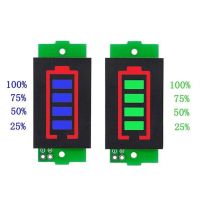 JNFRTY 3.7V Li-Ion สีน้ำเงินเขียว1S 2S 3S 4S 8S แบตเตอรี่รถยนต์ไฟฟ้าโมดูลอินดิเคเตอร์เครื่องทดสอบพลังงานแบตเตอรี่แบตเตอรี่ลิเธียมโมดูลความจุของแบตเตอรี่