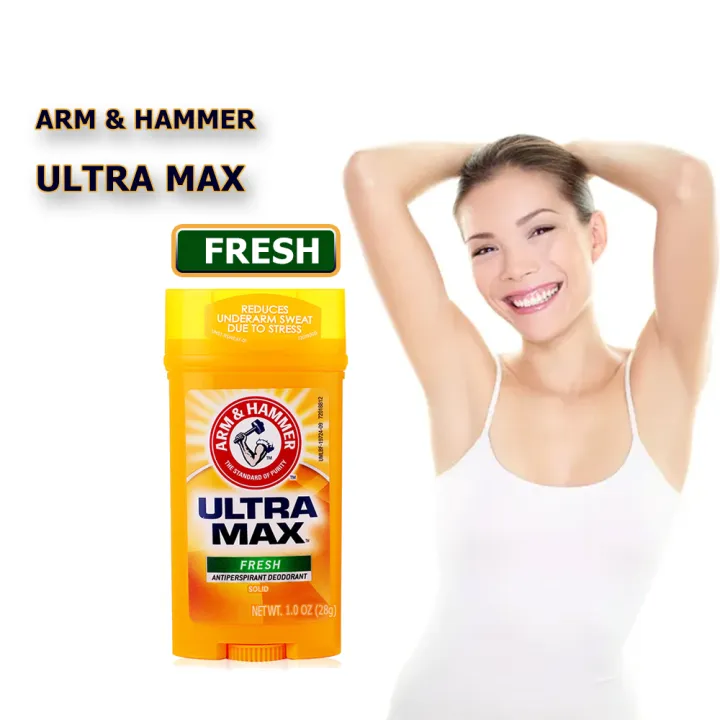 Arm & Hammer Ultra Max กลิ่น Fresh ขนาด 28g โรลออนสติ๊ก ผลิตภัณฑ์ระงับ