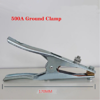 【YY】500A Earth Ground Cable Clip Clamp Welding Manual Welder Electrode Holder Welding Processing Ground Clamp Professional Tools New