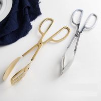 Buffet Tongs Stainless Steel Buffet Party Catering Serving Tongs Food Serving Cake Salad Bread Tongs Kitchen Baking Tools Clip
