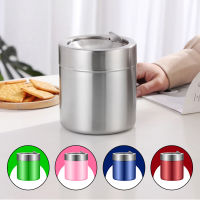 Creative Stainless Steel Desktop Trash Can with Lid Ashtray Household Office Car Waste Ash Storage Holder Durable Supplies Gifts