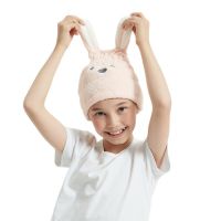 Cute Rabbit Microfiber Hair-drying Towel Bath Cap Strong Absorbing Drying Long Soft Special Dry Hair Cap Towel with Coral Velvet Towels