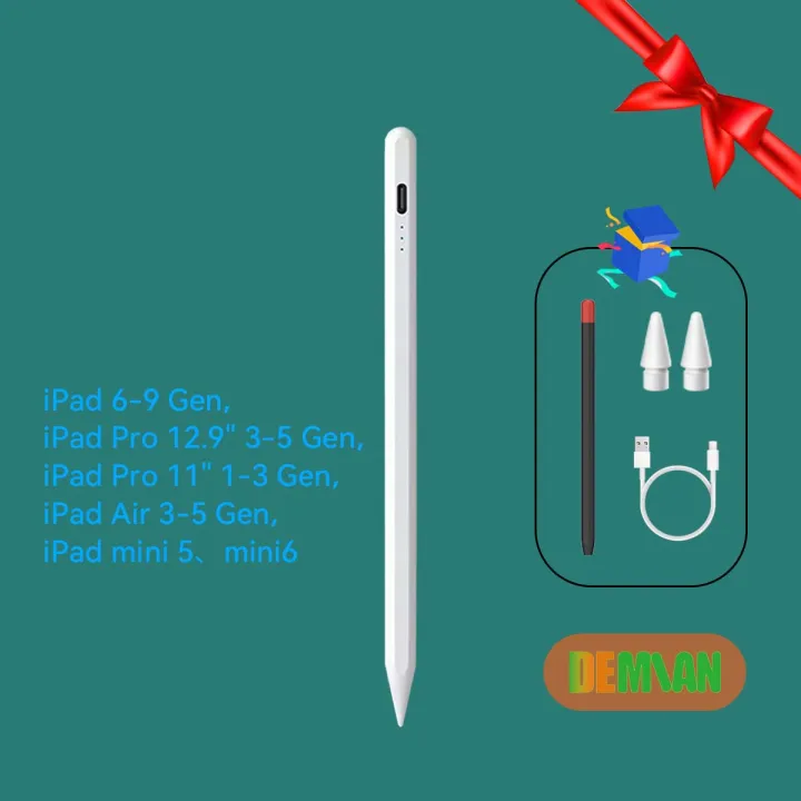 Stylus Pen for iPad Air 3 4 5 Pro 11 12.9 69th 2018&2022 Mini 5 6 for