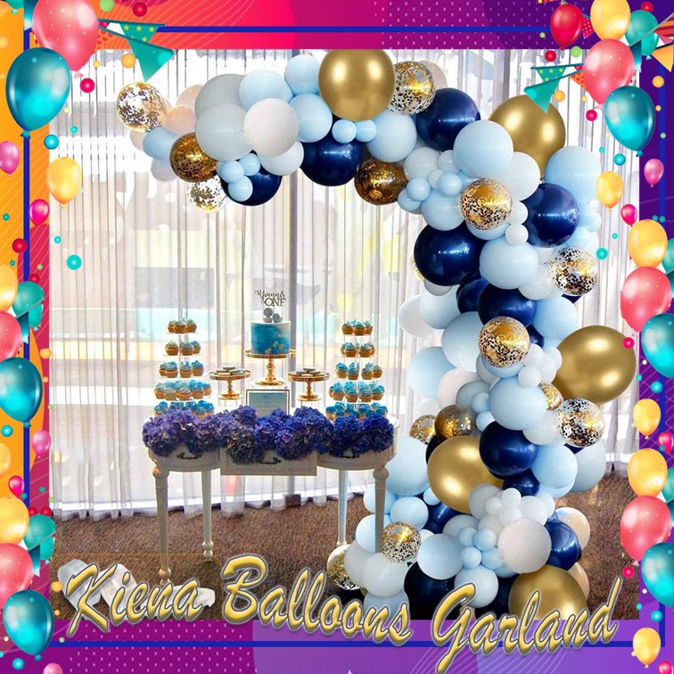 Details about   All Number Crown Balloons Column Set Happy Birthday Party Decor 