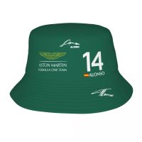 [hot]Bucket Hat 2023 Aston Martin F1 Team Vocation Getaway Headwear Camping Fisherman Cap Fernando Alonso 14 Irish Country Hat Gifts