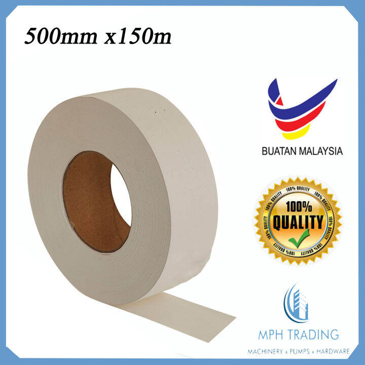 50mm Width x 150m High Quality Joint Paper Tape Drywall Joint Paper ...