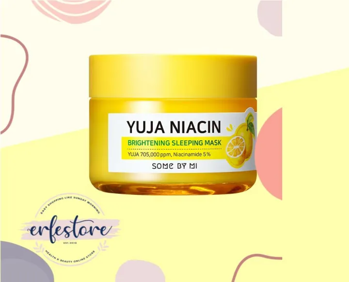 SOME BY MI Yuja Niacin Brightening Sleeping Mask 60g Lazada Indonesia