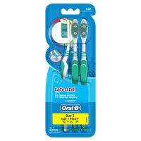 Free!! Oral B Complete Easy Clean Medium Soft 40 Toothbrush Pack 3