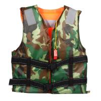 2022 New Drifting Adult Life Jacket Universal Boating Ski Vest Camouflage Water Sports Swimming Buoyancy Life Vest Man Life Jack  Life Jackets