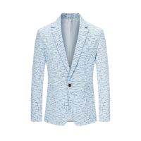 ZZOOI Male Blazers 2022 Fashion New Mens Casual One-piece Small Suit Long-sleeved Formal Wear Non-iron Slim Suit Jacket