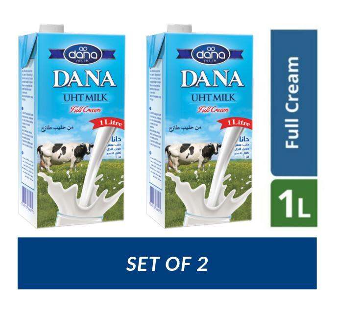 Dana UHT Milk Full Cream 1L (Set of 2) Lazada PH