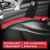 BETTERHUMZ Alcantara รถที่นั่ง Gap Filler Strip Leak-Proof Pads Plug สำหรับ BMW E90 F20 F30 E46 E60 E39 E36อุปกรณ์ตกแต่งภายใน