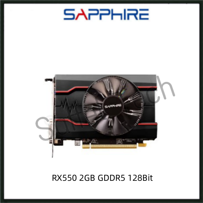 used-sapphire-rx550-2gb-gddr5-128bit-rx-550-gaming-graphics-card-gpu