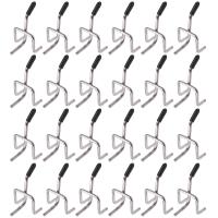 50 Pcs 2-Inch Pegboard Hooks Wall Shelf Tool Hangers Home Storage Organizer Storage Display Hardware Tools