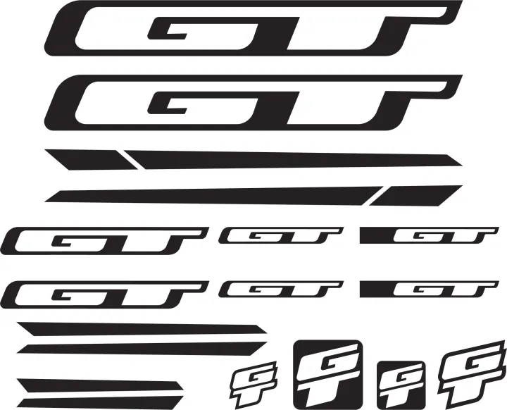 gt bicycle stickers
