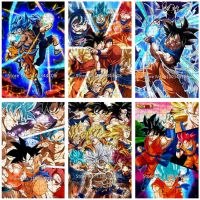 ตัวต่อจิกซอว์อนิเมะดราก้อนบอลญี่ปุ่น1000ชิ้นซูเปอร์ไซยาเกมปริศนา Goku สำหรับเด็กของเล่นเพื่อการศึกษาเกมพักผ่อน