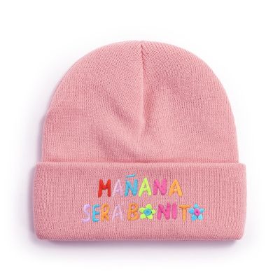 KAROL G Knitted hat Colorful Manana Sera Bonito Beanie Hats Woman Winter Keep Warm Man Outdoor Ski Cap