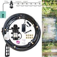 12V DC Water Spray Electric Diaphragm Pump Kit Portable Misting Automatic Booster 6-18M Atomizer Cooling System For Greenhouse