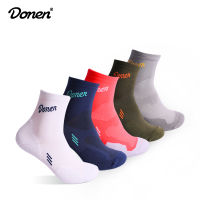 DONEN Coolmax Men Women Cycling Socks Breathable Outdoor Sport Basketball Running Football Summer Socks Hiking Climbing socks