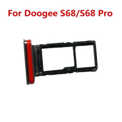 ใหม่เดิม DOOGEE S68 Pro ผู้ถือบัตรโทรศัพท์มือถือ TF / SIM ถาดสล็อตเครื่องอ่านถาดสําหรับ DOOGEE S68