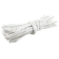 Ratio 2:1 6mm Diameter White Heat Shrinkable Tube Shrinking Tubing 10M Cable Management