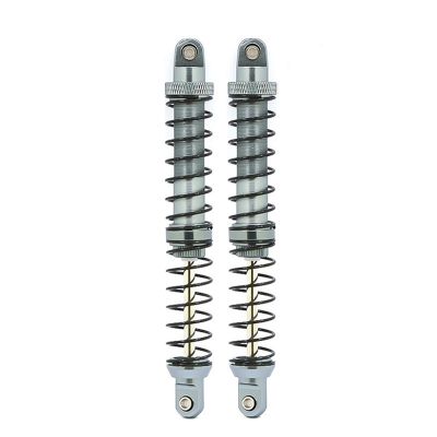 For TRX4 SCX10 90046 1/10 Simulation of Climbing Car Double-Stage Spring Shock Absorber Metal Oil Shock Absorber