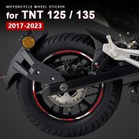 Motorcycle Wheel Sticker Waterproof Rim Decal TNT 125 Accessories For Benelli TNT 135 TNT125 TNT135 2017-2020 2021 2022 2023