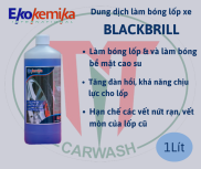 1L EKOKEMIKA BLACKBRILL - Dung dịch làm bóng lốp xe Blackbrill