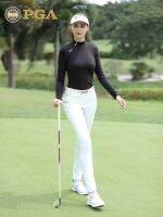 ✌US PGA เสื้อกอล์ฟผู้หญิงแขนยาว,ใหม่2023อุ่น
