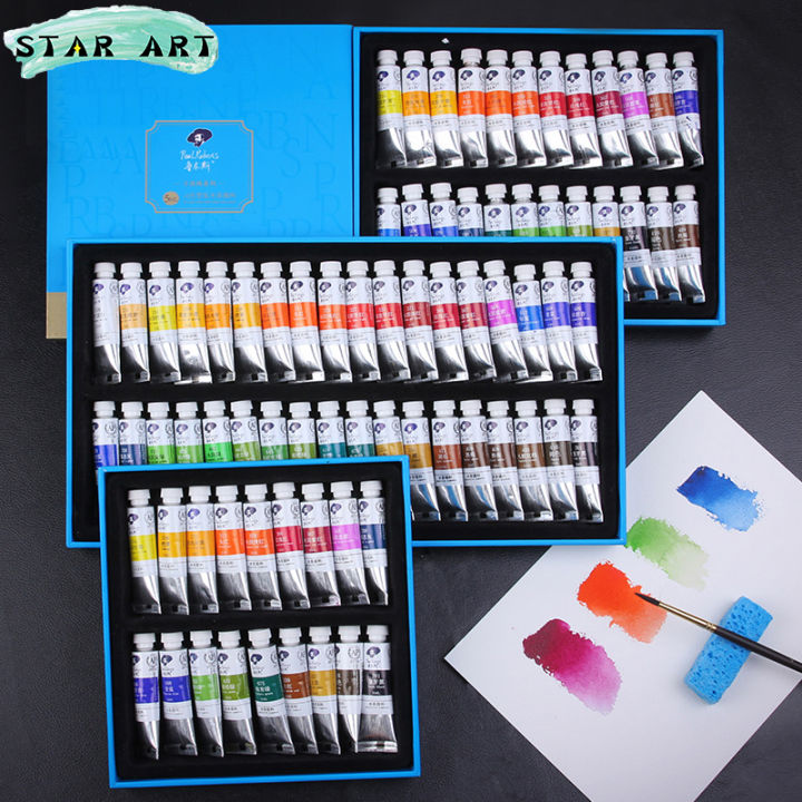 Water Colors 24 Colors 5mL Professional Pentel Watercolor Paint Kit