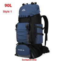 90L Camping Shoulder Bag Hiking Trekking Bag Backpack Large Capacity Travel Outdoor Sports Bags Men Molle Bag Belt Luggage Sport