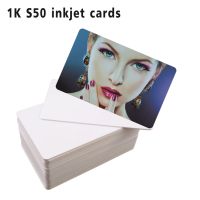 50PCS/Lot 13.56MHZ Printable PVC RFID Smart IC Blank Card With 1K S50 Chip For Epson / Canon Inkjet Printer