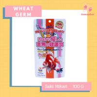 ( Promotion ) สุดคุ้ม อาหารปลา Wheat Germ - Saki Hikari ขนาด 100 g. ราคาถูก อาหาร ปลา อาหารปลาคราฟ อาหารปลากัด อาหารปลาสวยงาม