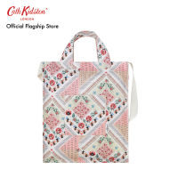 Cath Kidston Organic Cotton Tall Tote Patchwork Cream/Pink กระเป๋า กระเป๋าถือ กระเป๋าผู้หญิง กระเป๋าแคทคิดสตัน