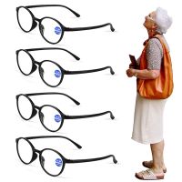 Strength 1.00~ 4.00 TR90 Classic Round Frame Anti Blue Rays Antifatigue Reading Glasses