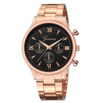 Luxury Black Bracelet Quartz Watches Women Men Fashion Casual Dress Wristwatch Geneva Man Ladies Clock Reloj Mujer Hombre 2022