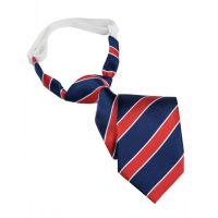 Ikepeibao Fashion Boy Student Elastic Navy Red Tie pre tied Necktie Cravat Neckwear Free Shipping