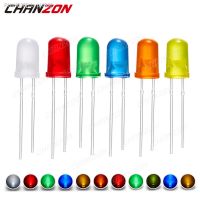 ♤¤▲ Diffused 5mm Led Diode Kit White Red Green Blue Yellow Orange 2V 3V Bulb Light Emitting Assortment Set Diy Arduino Pcb Circuit