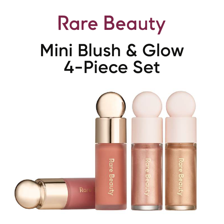 Mini Blush & Glow 4-Piece Set - Rare Beauty by Selena Gomez