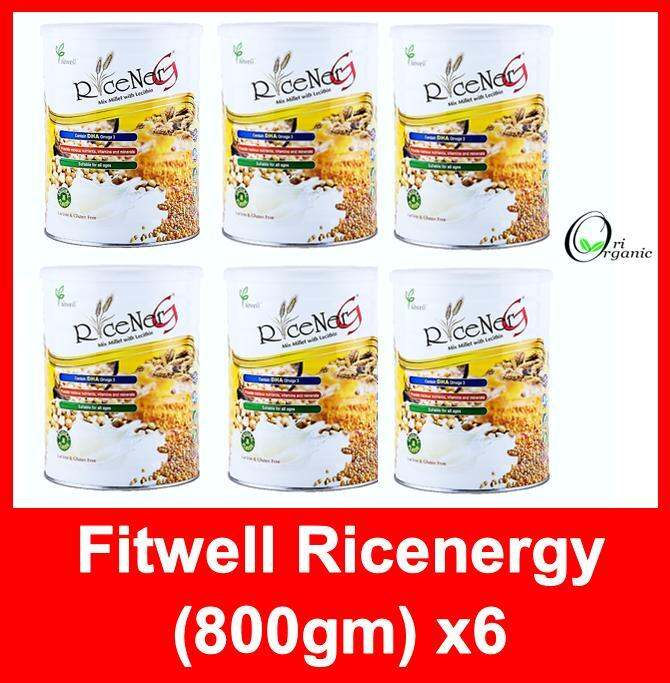 HALAL MILLET MILK】6x FITWELL RICENERGY / RICE ENERGY (Exp 4/2025) 小米奶