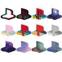 12PCS Personal Stickers For PS5 Logo Backing Vinyl Decal Skin Retro Classic Style For PlayStation 5 PS5 Creative Color Logo Film