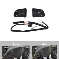 อุปกรณ์เสริมสำหรับรถยนต์สำหรับ Kia Sportage Ceed Sid พวงมาลัยเสียง Cruise Control ปุ่ม96700-3W502 96700-4T000 96700-3W301