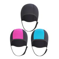 【CW】 2.5MM Diving Wetsuit Hood Adult Men Hat Cover Ear Beanie Underwater Canoeing