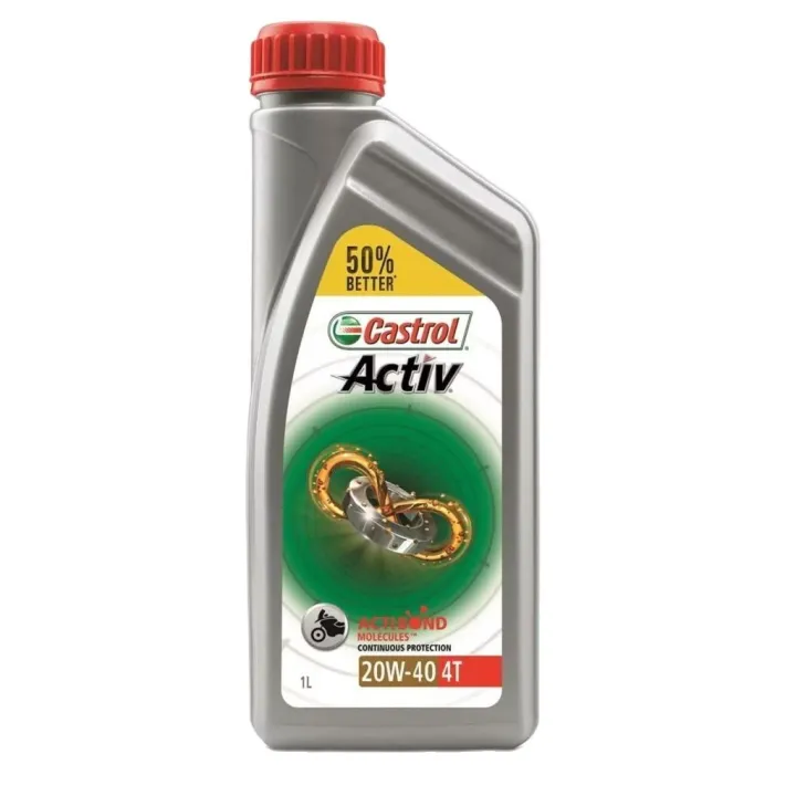 Motorcycle Oil Castrol Active 20W-40 4T 1L | Lazada PH