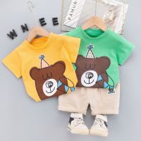 Kids Baby Boys Cotton Clothing Sets Toddler Infant Boy Tee Shirts + Shorts Children Wears T-shirt + Pants Outfits Suits 1 2 3 4 5 Years